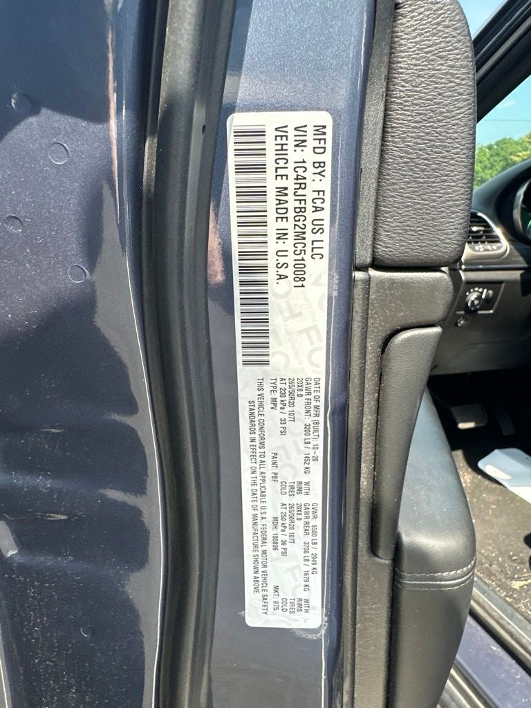 2021 Jeep Grand Cherokee Limited