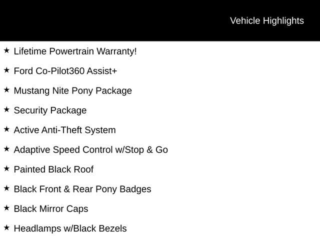 2024 Ford Mustang EcoBoost Premium