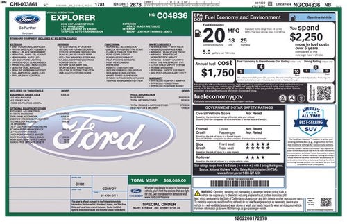 2022 Ford Explorer ST