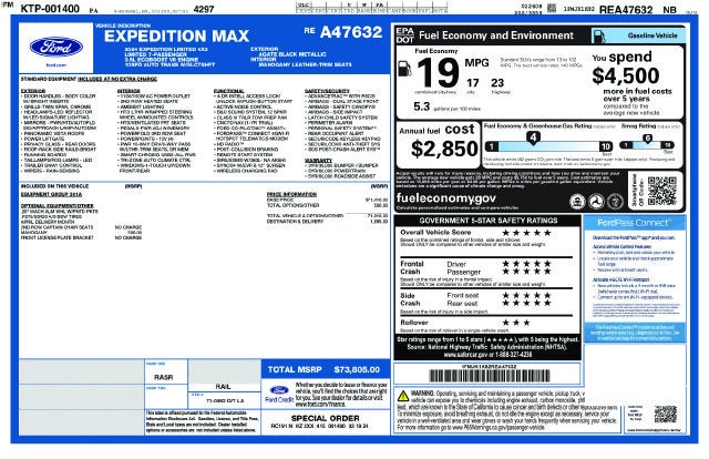 2024 Ford Expedition Max Limited