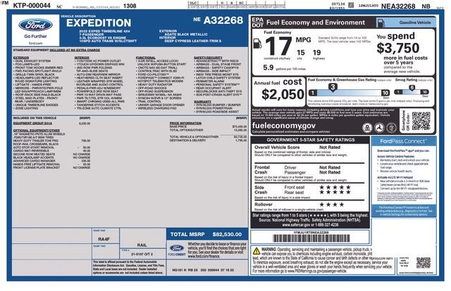 2022 Ford Expedition Timberline