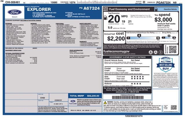 2023 Ford Explorer Timberline