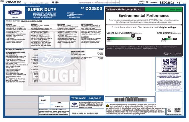 2025 Ford F-350SD King Ranch