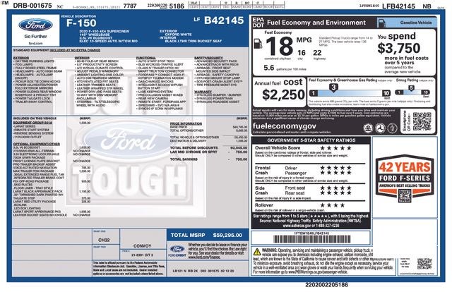2020 Ford F-150 Lariat