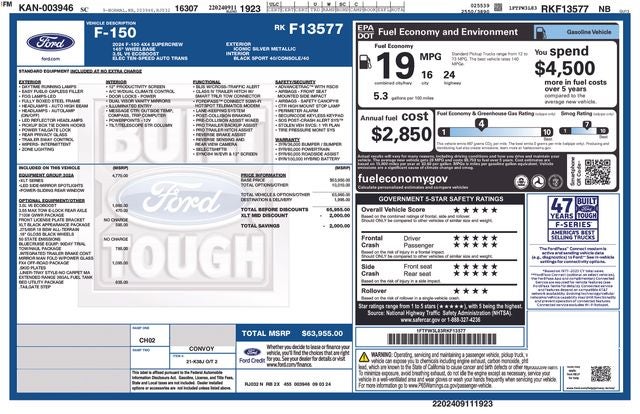 2024 Ford F-150 XLT