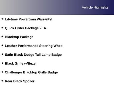 2021 Dodge Challenger SXT