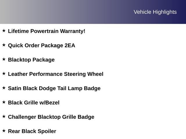 2021 Dodge Challenger SXT