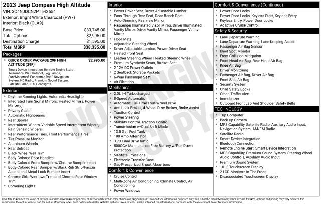 2023 Jeep Compass Limited
