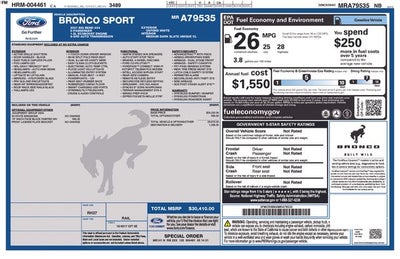 2021 Ford Bronco Sport Big Bend