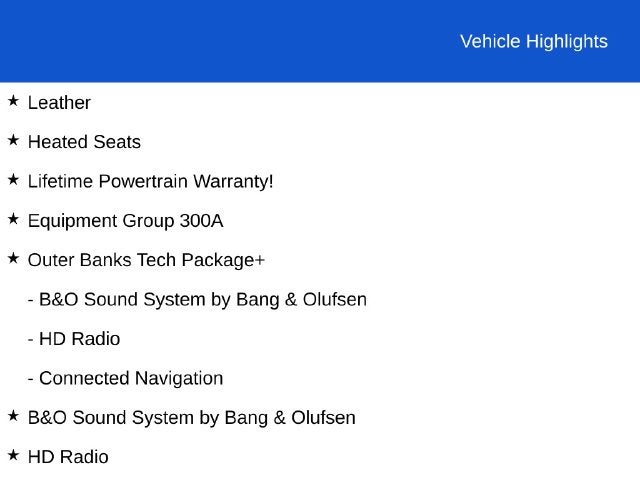 2025 Ford Bronco Sport Outer Banks