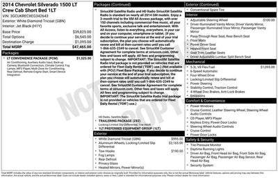 2014 Chevrolet Silverado 1500 LT LT1