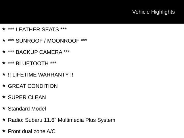 2025 Subaru Outback Onyx Edition XT