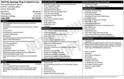 2024 Kia Sportage Plug-In Hybrid X-Line