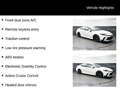 2025 Toyota Camry SE