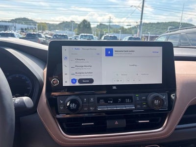 2026 Toyota Grand Highlander Hybrid MAX Platinum Aerial View Display System