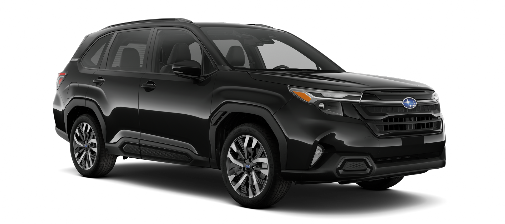 2026 Subaru Forester Touring Shown in Crystal Black Silica