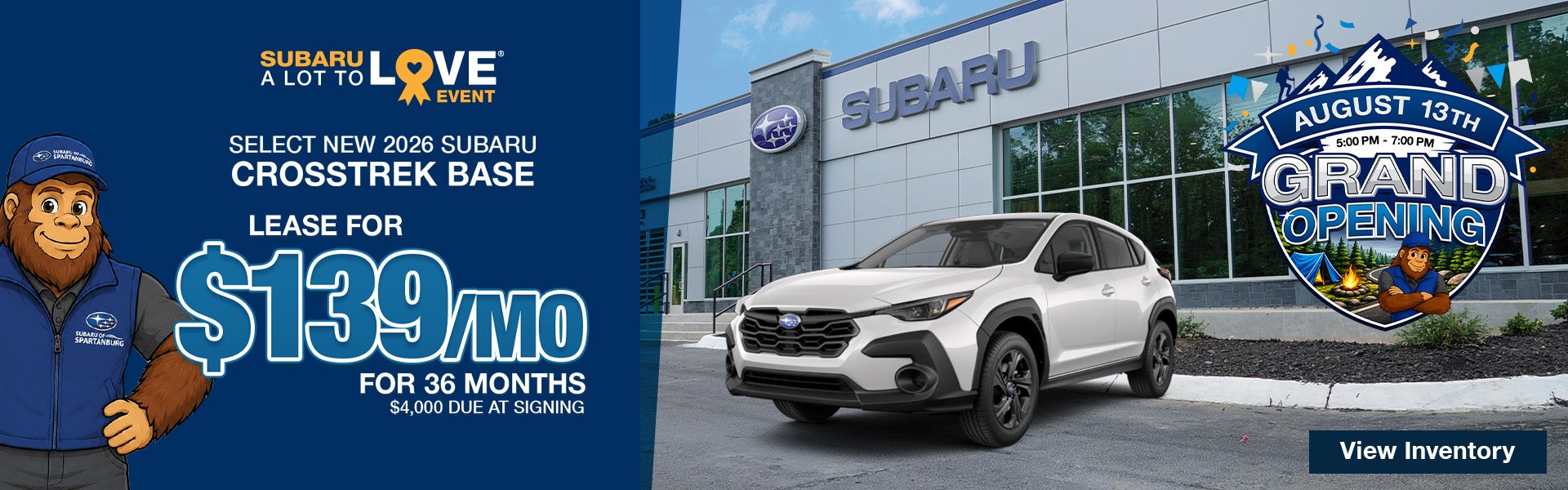 New 2026 Subaru Crosstrek Base