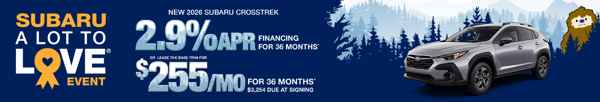 New 2026 Subaru Crosstrek