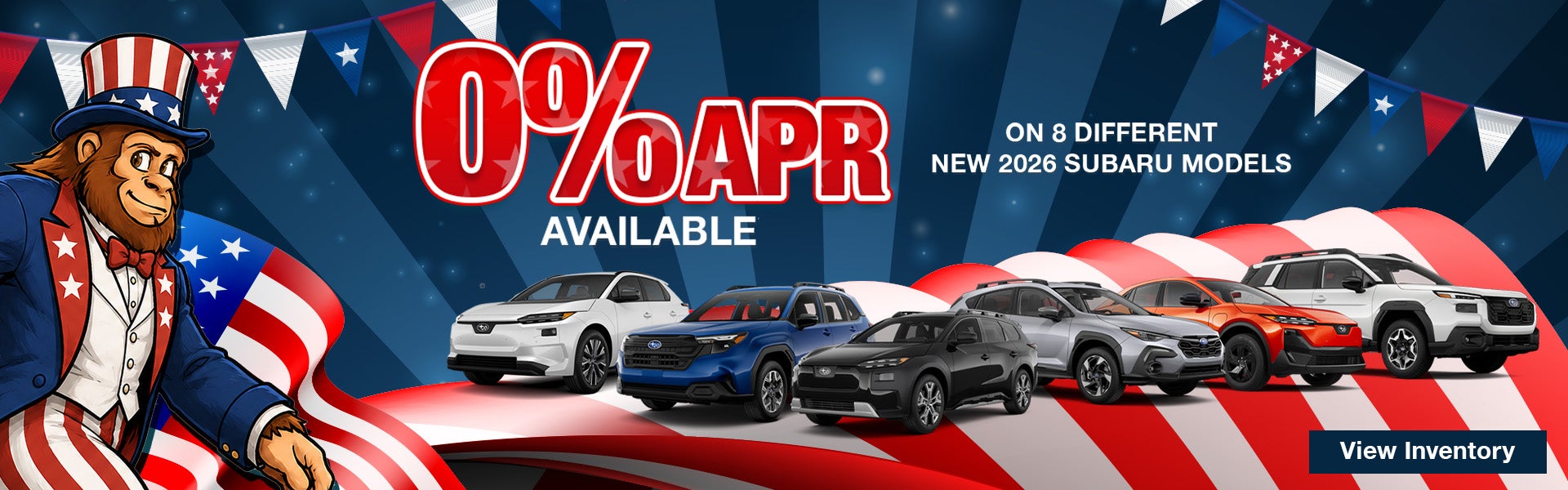 On 8 Different New 2026 Subaru Models