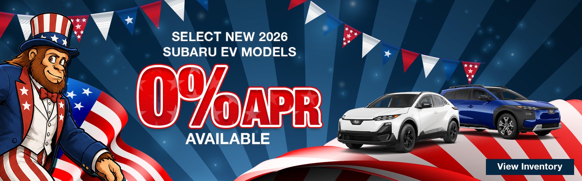 Get 0% APR on Select New Subaru EVs in Spartanburg, SC