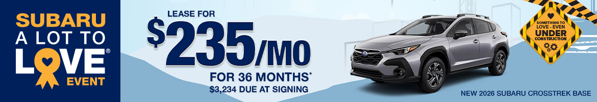 New 2026 Subaru Crosstrek Base