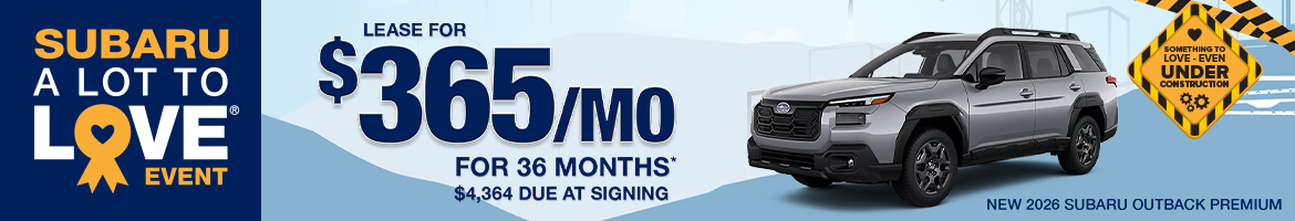 New 2026 Subaru Outback Premium