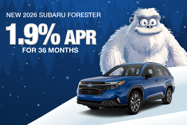 New 2026 Subaru Forester