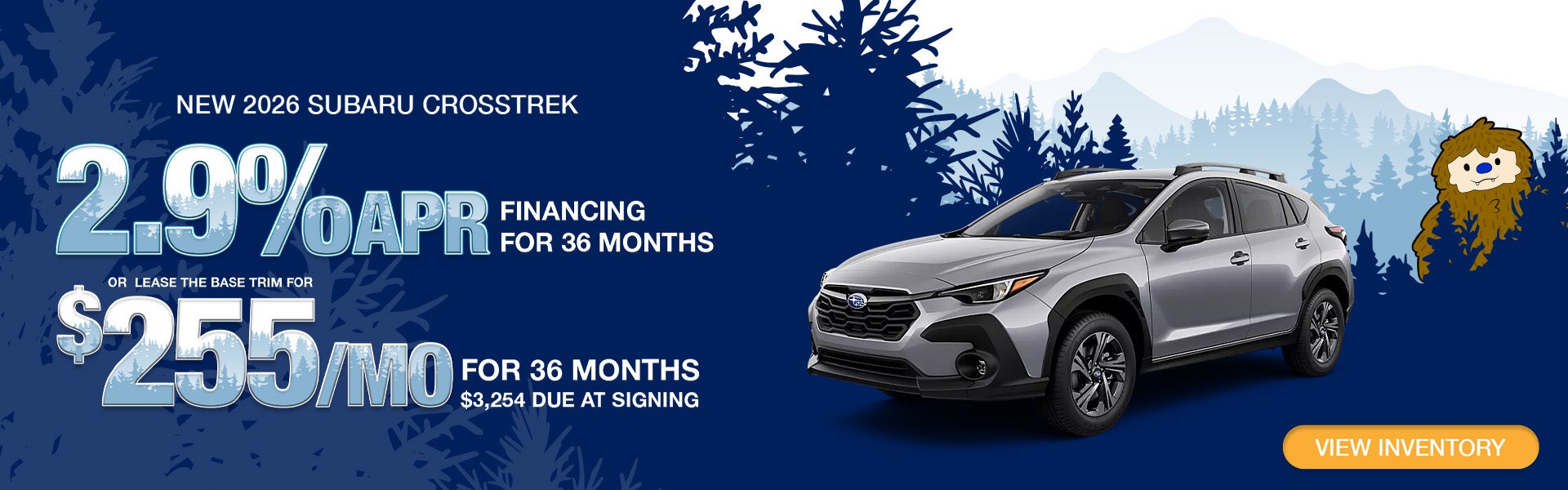 New 2026 Subaru Crosstrek