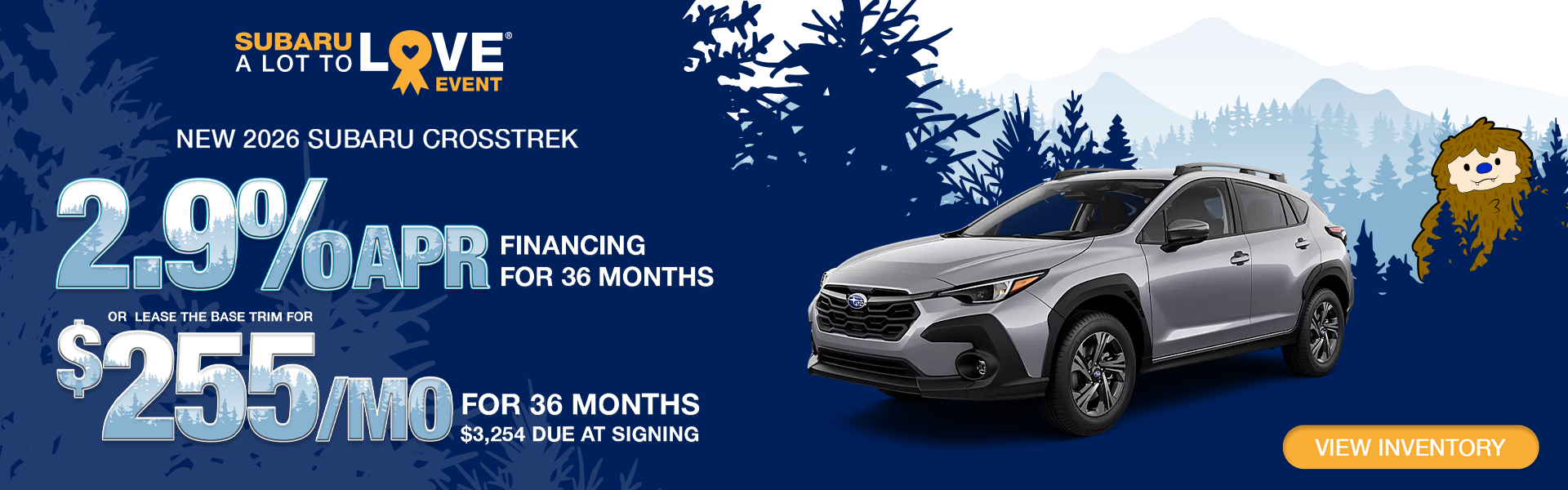 New 2026 Subaru Crosstrek