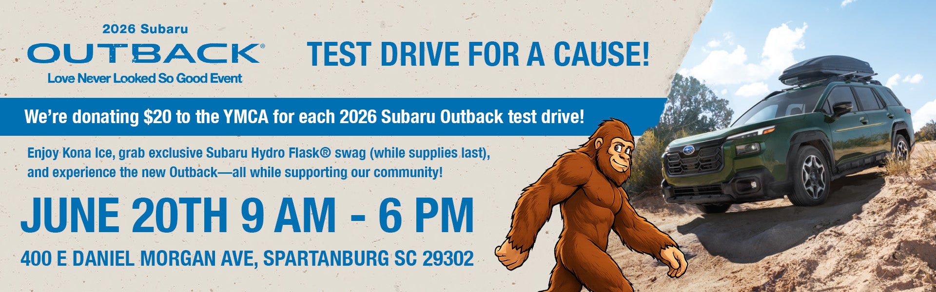 Test Drive For A Cause!